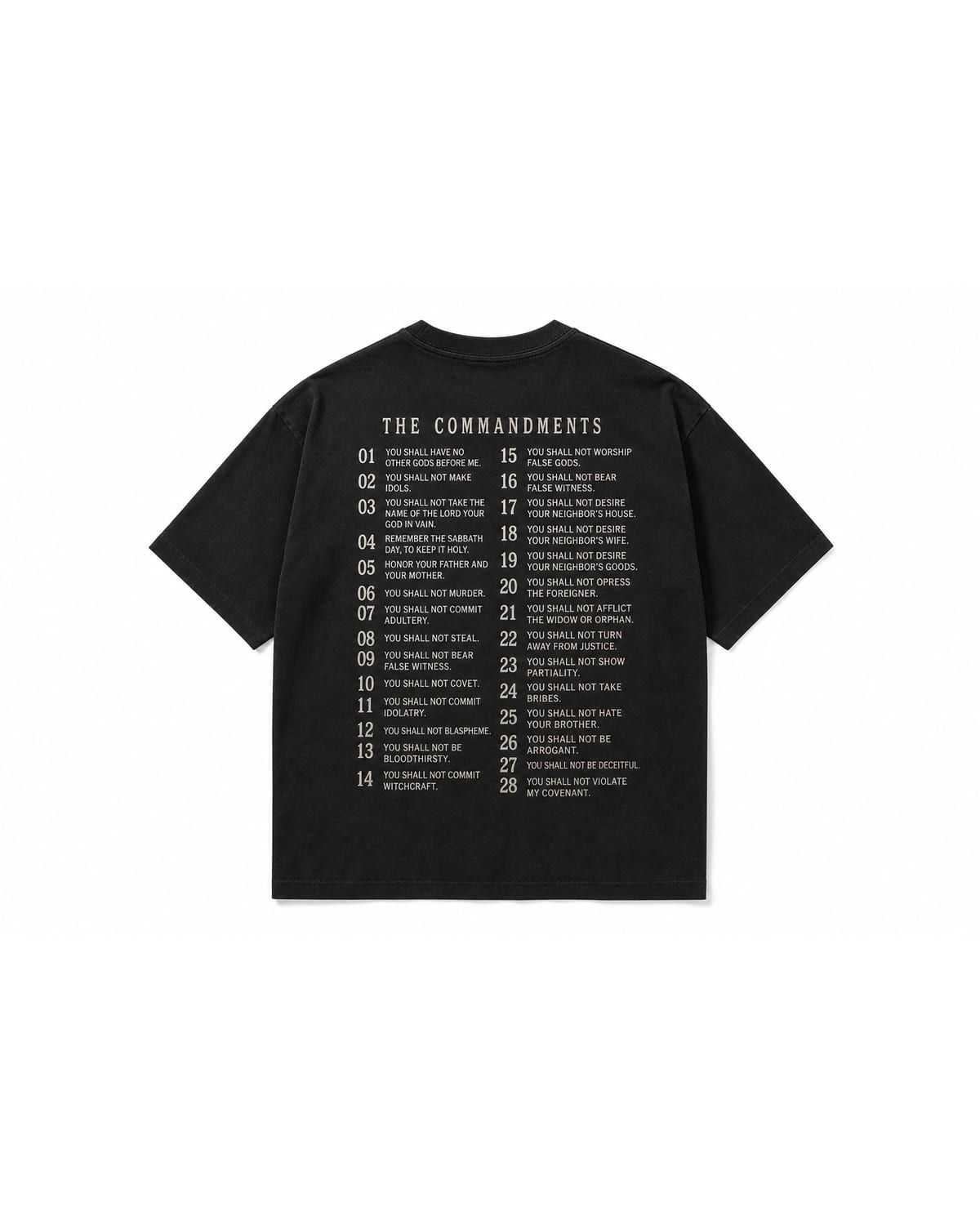 The Commandments Tee
